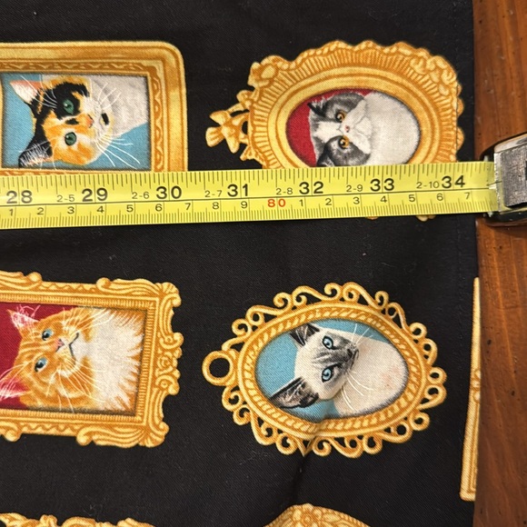 RETROLICIOUS CAT LADY PORTRAIT DRESS. SIZE S - Picture 11 of 12